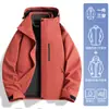 Clásico 2.0 Mismo Estilo que Chaqueta Estándar Nacional para Exteriores Hombres y Mujeres Nuevo Tres en Uno Ropa de Montañismo de Gama Alta Hombres