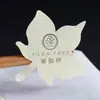 Adesivos Autoadesivos de Papel com Padrão de Árvore Personalizados com Logos Publicitários, Códigos QR, Etiquetas para Bolo de Frutas para Levar, Venda Direta do Fabricante