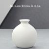Nordic ins Vaso de Cerâmica Pigmento Branco Garrafa Esfregar Pequeno Conjunto de Flores Simples Casa Sala de Estar Flor Ornamentos Artísticos