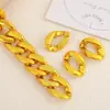 Acessórios para Bolsas DIY Fivela de Corrente 20*28mm Fivela de Corrente Aberta Galvanizada com um Toque Personalizado de Alto Padrão para Decoração Lateral de Bolsas