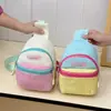 Bolsa de teléfono mini de viaje dopamina creativa y moderna, mochila pequeña, bolso cruzado color block para salidas, versátil para el uso diario