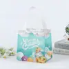 Cross-border Amazon Laminado Não-tecido Ecologicamente Correto Saco de Compras Ovo Coelho Presente de Páscoa Tote Atacado