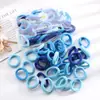 Venta al por mayor de fábrica, versión coreana, anillo de toalla sin costuras de alta elasticidad para niños, accesorios para el cabello, diadema de princesa, linda banda de goma para bebé