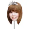 Máscara de Pegadinha para Casamento By2 Sun Han e Sun Yu, Placa de Recepção no Aeroporto, Merchandise para Fãs de Shows, Mesmo Estilo do Tiktok