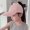 Gorra de Béisbol para Padres e Hijos, Gorra Infantil, Sencilla de Color Sólido, Visera Suave, Ala Ancha, Protección Solar, Versátil Gorra de Béisbol