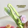 Ins Lindo Clip de Pato de Flor Escarchada Nuevo para Primavera y Verano Clip para el Cabello de Tulipán Clip Lateral de Color Caramelo Tocado Versátil para Mujeres