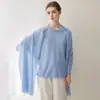 Bufanda Konsaini 100% Cachemir, Chal Oversize, Unisex, Versátil, Calentador de Cuello Tejido Cálido, Estilo Otoño e Invierno