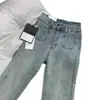 Elegantes jeans acampanados de color claro para mujer, nuevos pantalones acampanados elásticos de tiro alto para verano, adelgazantes, doble botón, para figuras petite