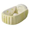 Bañera para Bebé Tina de Baño para Bebé Recién Nacido Puede Sentarse Acostarse Tina de Baño Doméstica Tamaño Grande Sin Soporte para Baño Tina Inflable Venta al por Mayor