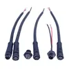 Conector Estanco Macho-Hembra M8 Conector de Panel de Nylon Cable Automotriz de 23456 Conductores Terminal de Cable de Alimentación