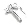 Pingente de ferramenta de aço inoxidável secador de cabelo tesoura faca de cozinha colher pingente de joia colar de brincos DIY