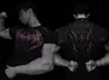 Breathedivinity2026 Nuevo Dragon Slayer Veneno Ropa de Fitness para Hombre Manga Corta Deportiva Secado Rápido Ajustada Camiseta