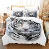 Aliexpress Serie Tigre Juego de Cama con Estampado 3D Transfronterizo Juego de Tres Piezas con Estampado 3D Fabricante de Comercio Exterior
