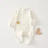 Ropa de Bebé Recién Nacido Mariposa Ropa de Bebé Primavera y Otoño Algodón Bebé Manga Larga Algodón Body Sin Huesos