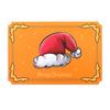 Fronterizo 6 retro borde horizontal tarjeta de felicitación de Navidad tarjeta de mensaje de bendición tarjeta de Navidad tarjeta de felicitación de Navidad