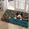 Alfombrilla de Suelo para Entrada de Puerta de Amazon Transfronteriza Dibujo Animado Lindo Mickey Absorbente Secado Rápido Entrada de Pies Resistente a Manchas Fácil de Cuidar Alfombrilla de Suelo