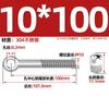 Tornillos Giratorios de Acero Inoxidable 304, Pernos Giratorios, Tornillos de Ojo de Oveja, Tornillos de Ojo de Pez, Varillas Roscadas con Agujeros, Pernos Giratorios M5-M12