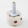 ST-01JH Luz de advertencia magnética recargable giratoria Luz de alarma de señal LED Luz indicadora intermitente Alarma de sonido y luz