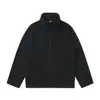 Suministro Exclusivo Transfronterizo de Chaquetas con Cremallera de Forro Polar Doble Cara para Hombre de Otoño e Invierno, Chaquetas Calientes Unisex con Forro de Polar