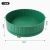 Estante giratorio para especias de cocina, Estante multifuncional de 360 grados para almacenamiento de condimentos, salsa de soja y vinagre, Bandeja de frutas de lujo ligero