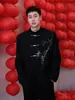 Nuevo Traje Nacional de Estilo Chino Zhongshan con Botones de Avión de Bambú, Blazer de Cuello Mao, Traje de Gama Alta para Hombre, Traje Tang, Traje de Moda