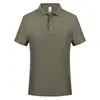 Ropa de trabajo tipo algodón, uniforme casual de negocios de verano, personalizable con logo, color liso, uniforme de maestro, playera tipo polo, uniforme escolar