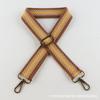 Bolsa tejida de tela con rayas correa de hombro clásica accesorios sencillos para correa de bolsa ancho 3.8cm reducción de carga correa de bolsa antideslizante