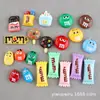 Accesorios de Resina DIY Pasador Pegamento Cremoso Divertido m Bean Funda para Teléfono Móvil Accesorios de Caramelo Pasador de Expresión Material para Accesorios de Cabello