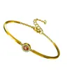Pulsera de Acero de Titanio, Mitad Pulsera Mitad Cadena, Conserva el Color, Elegante, Joyería de Nicho, Lujo Ligero, Estilo Vintage, Gama Alta, Incrustada con Circonita, Pulsera con Brillo Fino