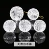Jingdian Jewelry Acessórios de Joias de Cristal Branco Natural Contas Soltas Cabeça de Leão Esculpida Garra de Gato Asas Acessórios DIY Atacado