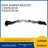 52576-02140 52575-02140 é adequado para o cartão de fixação do suporte do para-choque traseiro do Toyota Corolla