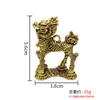 Estátua de Bronze Fundida em Areia de um Jovem Grande Homem, Ilha Laranja de Changsha, Artesanato da Grande Muralha, Decoração de Mesa para Escritório e Casa