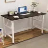 Mesa plegable para computadora de casa, Mesa larga, Mesa de comedor simple, Mesa de puesto, Escritorio de estudio para estudiantes, Mesa rectangular de entrenamiento