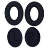 Adecuado para el Dr.. Almohadillas para los oídos QC25 QC15 QC35 almohadillas de esponja para los oídos juegos de audífonos Soundtrue