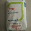 Spot PP JI-320 Corea Lotte químico polipropileno resistente al impacto copolipropileno material para tambor de lavadora