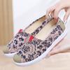 Zapatos de tela de Pekín antiguos de primavera y otoño para combinar con todo, zapatos de mujer antideslizantes de suela blanda casuales transpirables de lona para mayor comodidad
