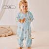 Saco de Dormir para Bebê, Pijama de Uma Peça, Macacão para Criança Pequena, Pijama de Manga Longa para Bebê Primavera e Verão, Roupas de Bebê, Saco de Dormir com Pernas Separadas