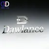 Etiquetas de Lámina de Níquel Ultra Delgadas Personalizadas, Pegatinas de Logo Metálico Separadas, Placas de Nombre de Marca Autoadhesivas para Electrodomésticos y Tazas