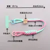 Cordão para celular de corda trançada, pulseira de pulso de luxo de alta qualidade para homens e mulheres, corrente para celular, alça de suspensão anti-queda