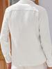 Camisa de Manga Larga de Color Sólido para Hombre Nueva de Primavera y Otoño Transfronteriza Europea y Americana Waffles Casual Solapa Camisa Top Ropa de Hombre