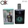 Bolsa Transfronteiriça Caixa de Som Única 8 polegadas Caixa de Som Bluetooth Outdoor Bt-815 Áudio Grande Luz de Chama Subwoofer Áudio
