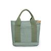 Bolsa de lona nueva y duradera de alto valor, bolsa para el almuerzo para el trabajo, bolsa cuadrada pequeña, estilo extranjero, lonchera, bolsa cruzada con arroz, bolso de mano