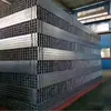 Tubos quadrados galvanizados, tubos quadrados pretos, várias especificações disponíveis para atacado, tubos quadrados não padronizados podem ser feitos sob encomenda e entregues no canteiro de obras