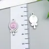 Acessórios para Joias DIY K Branco Gotejamento de Óleo Liga Estrela de Cinco Pontas Coroa Pingente Conjunto Misto de 100 Estilos para Pulseiras e Colares