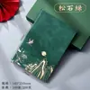 Caixa de Presente Conjunto de Cadernos Guochao Estilo Chinês Caderno A5 Livro de Atas Cultural e Criativo da Cidade Proibida Logo Personalizado