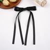 Accesorios simples para el cabello con lazo de cinta estudiante coleta alta clip superior simple accesorios para el cabello de colegiala horquilla de borla de hadas