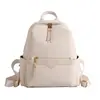 Moda Japonesa e Coreana de Primavera Mochila Pequena Casual Color-Blocking Leve para o Dia a Dia Artística Tecido Oxford Mochila de Compras para Mulheres