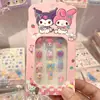 Pegatinas de Uñas Sanrio para Niñas, Arte de Uñas Lindo y Divertido, Piezas de Uñas para Estudiantes, Piezas de Uñas Dulces, Uñas Postizas para Niños