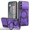 Case Premium para Celular Samsung S26Fe Aplicável em Fronteiras Suporte Magnético para Carro S25Ultra Capa Protetora Anti-Queda A27