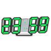 Reloj despertador electrónico digital 3D directo de fábrica en versión coreana del reloj de pared simple reloj de pared para el hogar inteligente luminoso